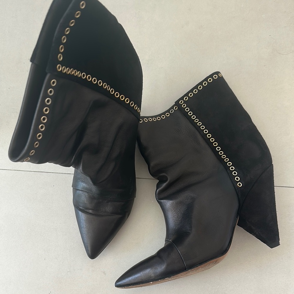 Isabel Marant Black Ankle Boots 41